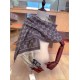 Fake Gucci Limited edition classic elements inlaid lurex shawl Brown Replica