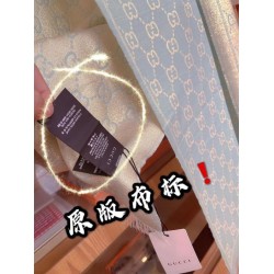 Replica Gucci Limited edition classic elements inlaid lurex shawl Blue