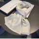 Replica Gucci Classic Cashmere Scarf Light Gray