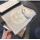 Replica Gucci Classic Cashmere Scarf Light Gray