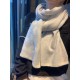 Replica Gucci Classic Cashmere Scarf Light Gray