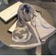 Replica Gucci Classic Cashmere Scarf Dark Gray