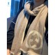 Fake Gucci Classic Cashmere Scarf Brown Replica