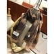 Fake Gucci GG Lurex jacquard logo cashmere scarf Brown Replica