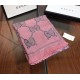 Fake Gucci GG Lurex jacquard logo cashmere scarf Rose Replica