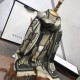 Replica Gucci GG Lurex jacquard logo cashmere scarf Gray