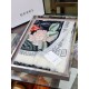 Replica Gucci Limited edition cashmere printed cashmere scarf Pink