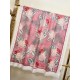 Replica Gucci Limited edition cashmere printed cashmere scarf Gray