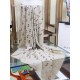 Replica Gucci Mickey velvet square scarf Beige