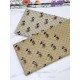 Replica Gucci Mickey velvet square scarf Brown