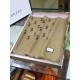 Replica Gucci Mickey velvet square scarf Brown