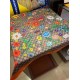 Replica Gucci floral elements and old flower GG scarf 90 x 90 Orange