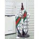 Replica Gucci printed silk scarf 110 x 110 White