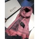 Fake Gucci Classic wool jacquard scarf 48 x 180 Pink Replica