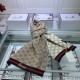 Replica Gucci cashmere jacquard scarf 30 x 190 Brown