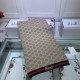 Replica Gucci cashmere jacquard scarf 30 x 190 Brown