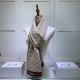Replica Gucci cashmere jacquard scarf 30 x 190 Brown