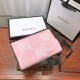 Replica Gucci Double-sided two-tone Wool Scarf 50 x 200 Pink