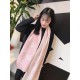 Replica Gucci Double-sided two-tone Wool Scarf 50 x 200 Pink