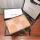 Replica Gucci Double-sided two-tone Wool Scarf 50 x 200 Brown