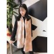 Replica Gucci Double-sided two-tone Wool Scarf 50 x 200 Brown