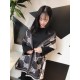 Fake Gucci Double-sided two-tone Wool Scarf 50 x 200 Black Replica