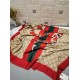 Fake Gucci Classic Cashmere Scarf 100 x 200 Red Replica