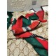 Fake Gucci Classic Cashmere Scarf 100 x 200 Green Replica