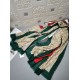 Fake Gucci Classic Cashmere Scarf 100 x 200 Green Replica