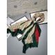 Fake Gucci Classic Cashmere Scarf 100 x 200 Green Replica