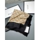 Replica Gucci Classic Cashmere Scarf 100 x 200 Black