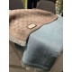 Replica Gucci GG jacquard cashmere scarf 23 x 180 Light Blue