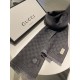 Replica Gucci GG jacquard cashmere scarf 23 x 180 Gray