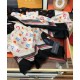 Replica Louis Vuitton printed cashmere long scarf 100 x 200