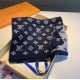 Fake Louis Vuitton Monogram Denim Scarf M76245 30 x 180 Replica