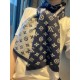 Fake Louis Vuitton Monogram Denim Scarf M76245 30 x 180 Replica