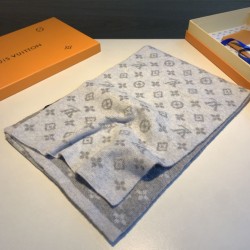 Replica Louis Vuitton Monogram Denim Scarf M76246 30 x 180