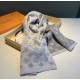Replica Louis Vuitton Monogram Denim Scarf M76246 30 x 180