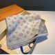 Replica Louis Vuitton Monogram Denim Scarf M76246 30 x 180