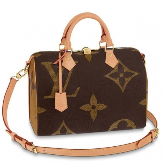 Replica Louis Vuitton Speedy Bandouliere 30 Monogram Giant M44602