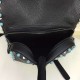 Replica Black Medium Rockstud Backpack With Stones Replica Black Medium Rockstud Backpack With Stones
