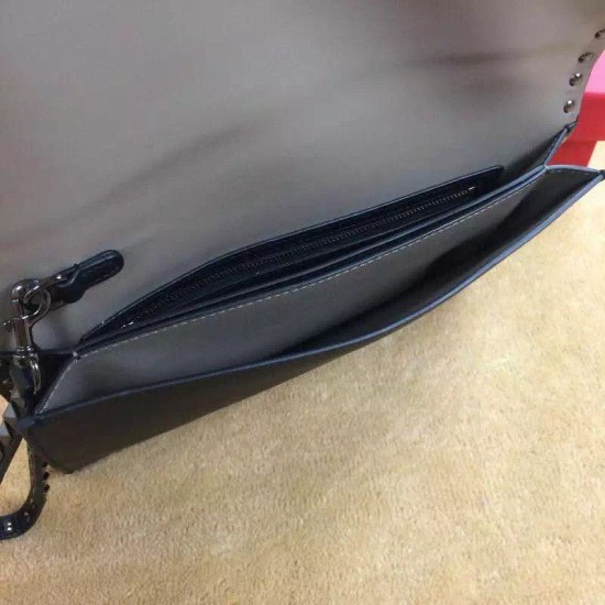 Replica Black Rockstud Clutch Bag Replica Black Rockstud Clutch Bag