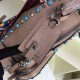 Replica Bronze Medium Rockstud Backpack With Stones Replica Bronze Medium Rockstud Backpack With Stones