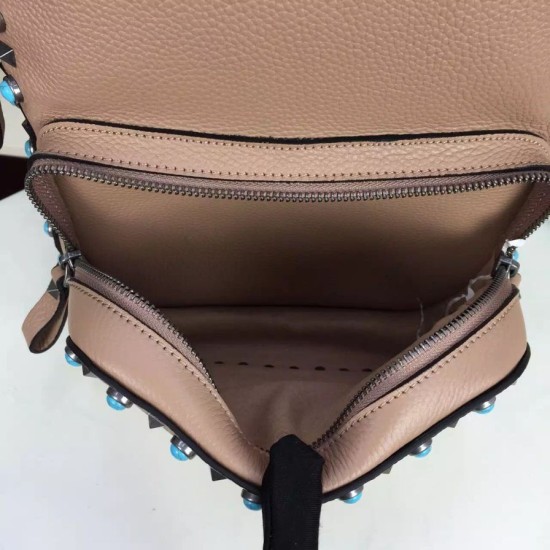 Replica Bronze Medium Rockstud Backpack With Stones Replica Bronze Medium Rockstud Backpack With Stones