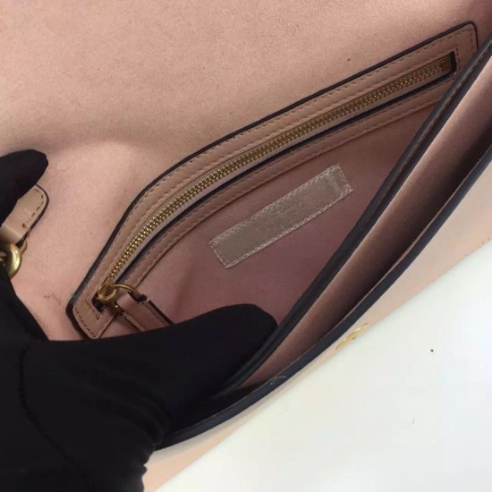 Replica Nude Rockstud Clutch Bag With Multicolored Stones Replica Nude Rockstud Clutch Bag With Multicolored Stones