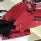 Fake Red Medium Rockstud Backpack With Stones Replica Replica Red Medium Rockstud Backpack With Stones