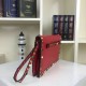 Replica Red Rockstud Clutch Bag With Multicolored Stones Replica Red Rockstud Clutch Bag With Multicolored Stones