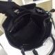 Replica Black Small Rockstud Handle Bag With Stones Replica Black Small Rockstud Handle Bag With Stones