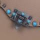 Replica Bronze Rockstud Shoulder Bag With Stones Fake Bronze Rockstud Shoulder Bag With Stones Replica