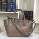 Fake Bronze Small Rockstud Handle Bag With Stones Replica Fake Bronze Small Rockstud Handle Bag With Stones Replica